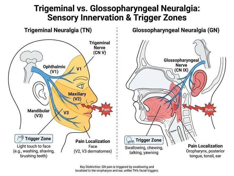 Trigeminal Nerve diagram