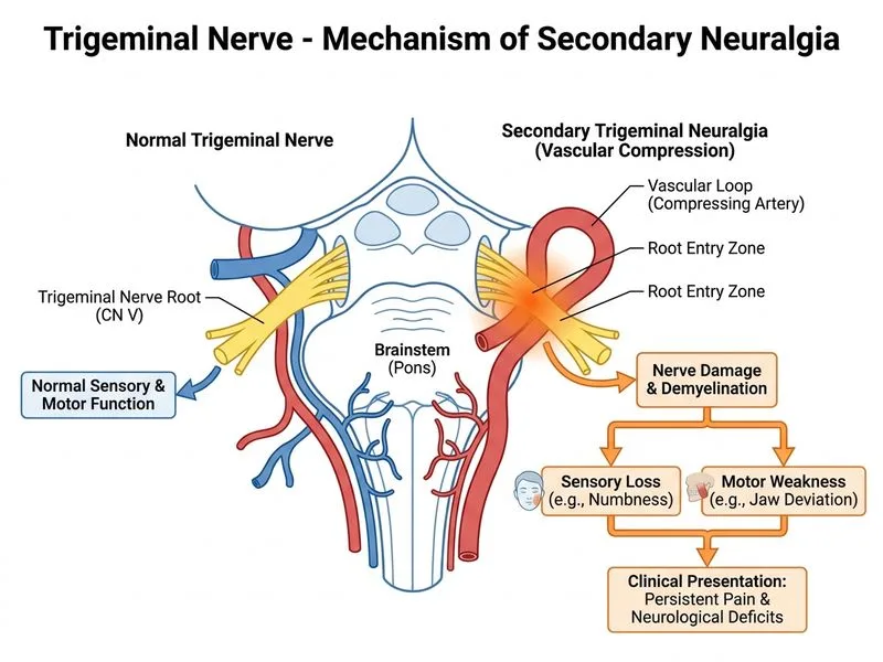 Trigeminal Nerve diagram