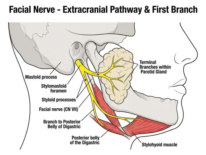 Facial Nerve diagram