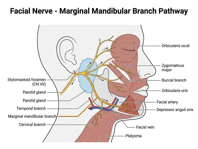 Facial Nerve diagram