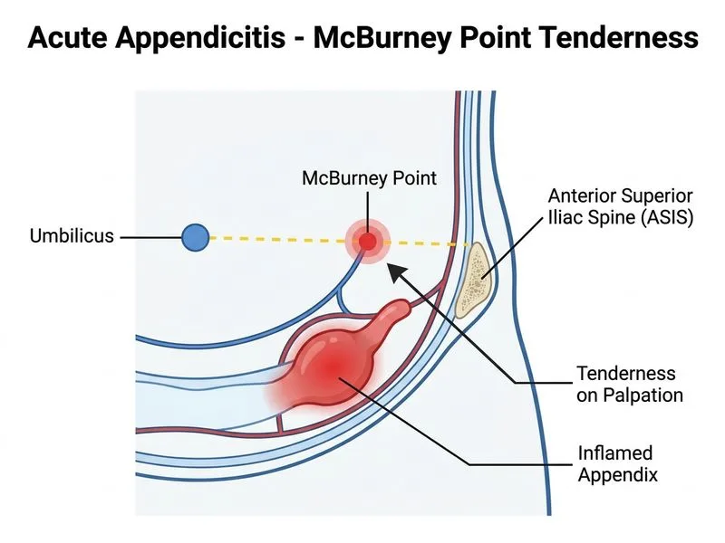 Acute Appendicitis diagram