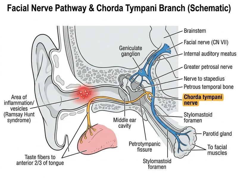 Facial Nerve diagram