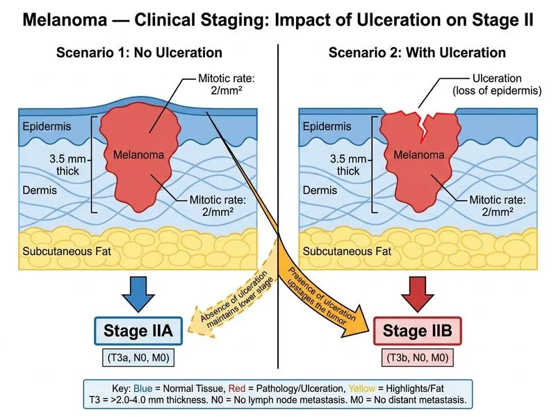 Melanoma — Clinical Staging diagram