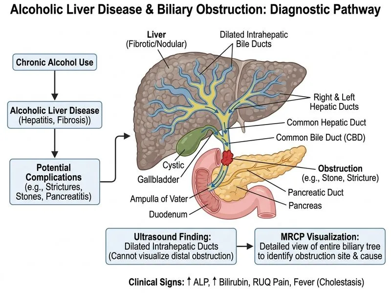 Alcoholic Liver Disease diagram