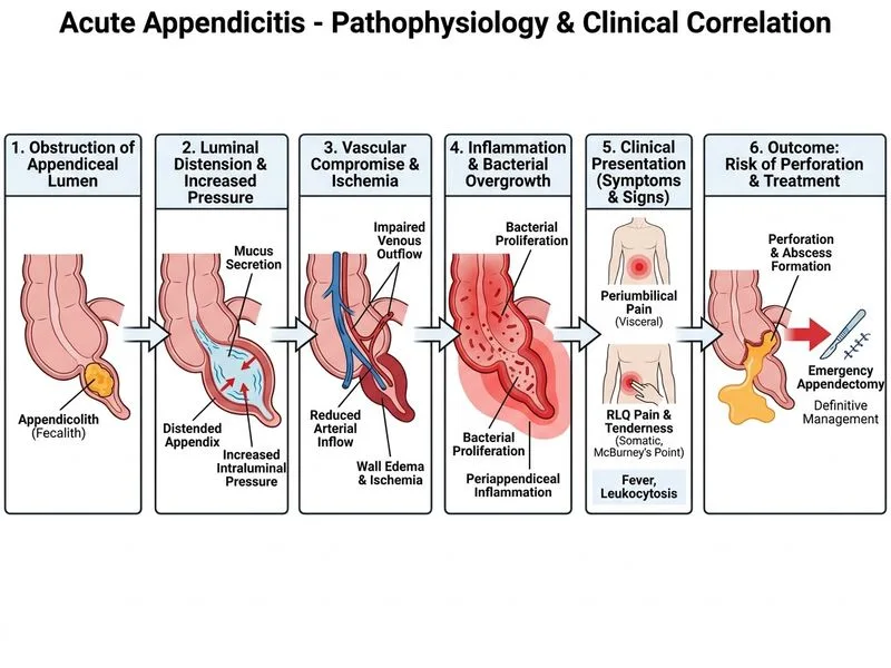 Acute Appendicitis diagram