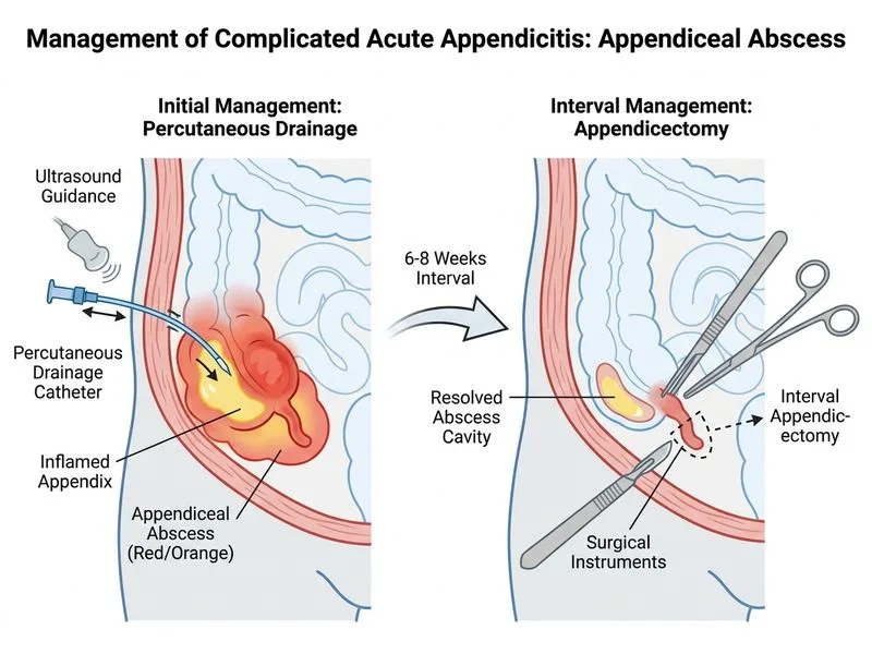 Acute Appendicitis diagram
