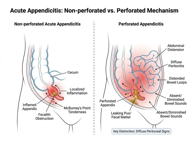 Acute Appendicitis diagram
