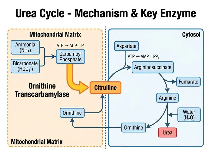 Urea Cycle diagram