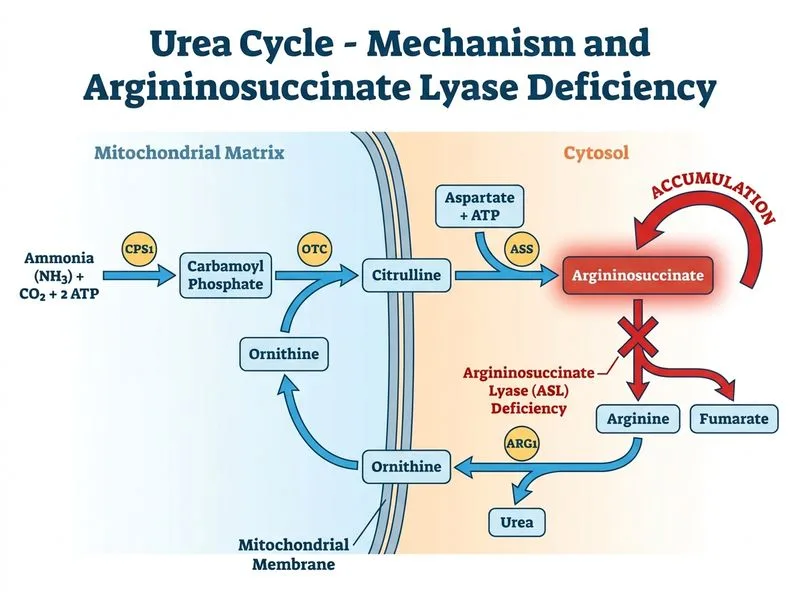Urea Cycle diagram