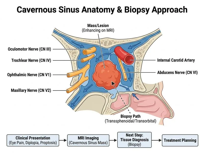 Cavernous Sinus diagram