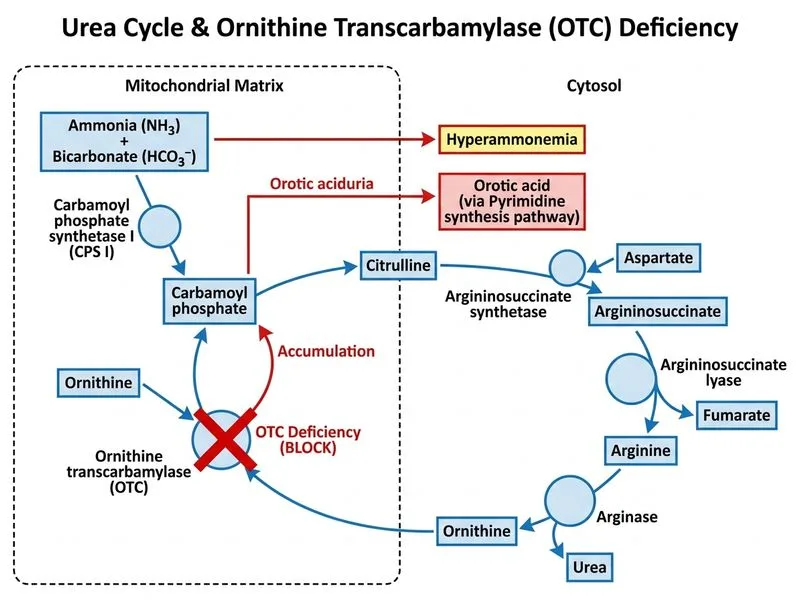 Urea Cycle diagram