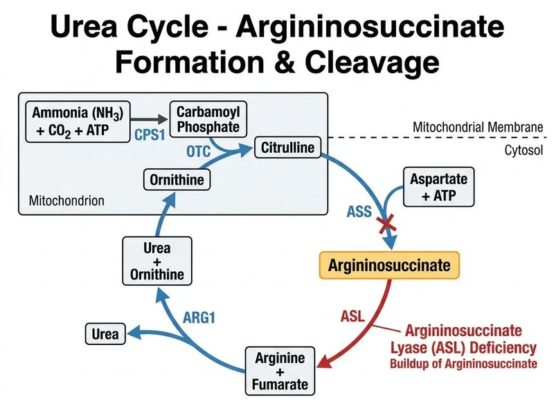 Urea Cycle diagram