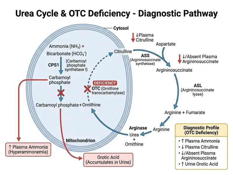 Urea Cycle diagram