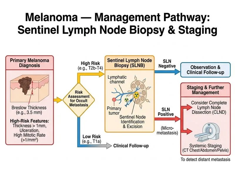 Melanoma — Subtypes and Prognostic Factors diagram