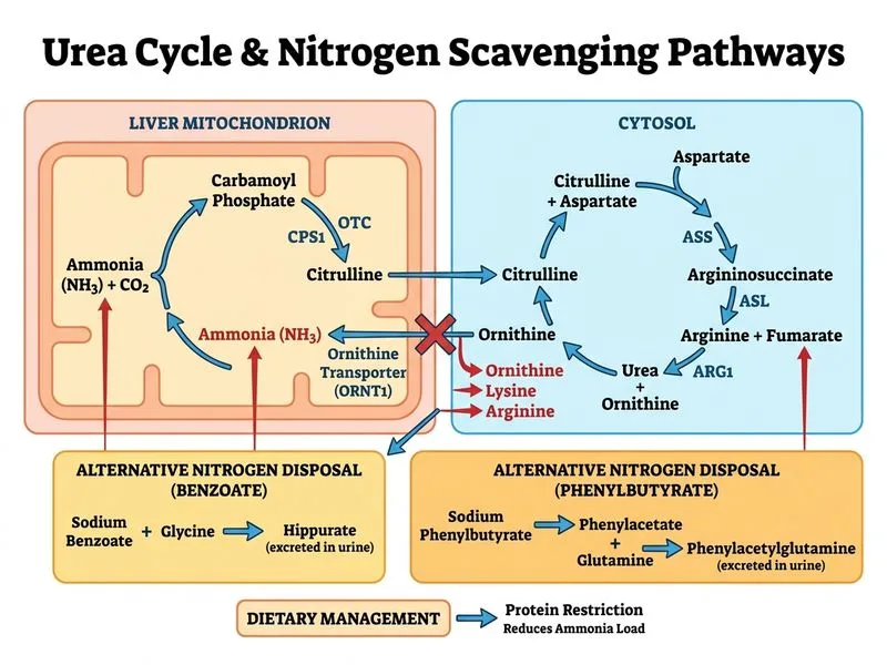 Urea Cycle diagram