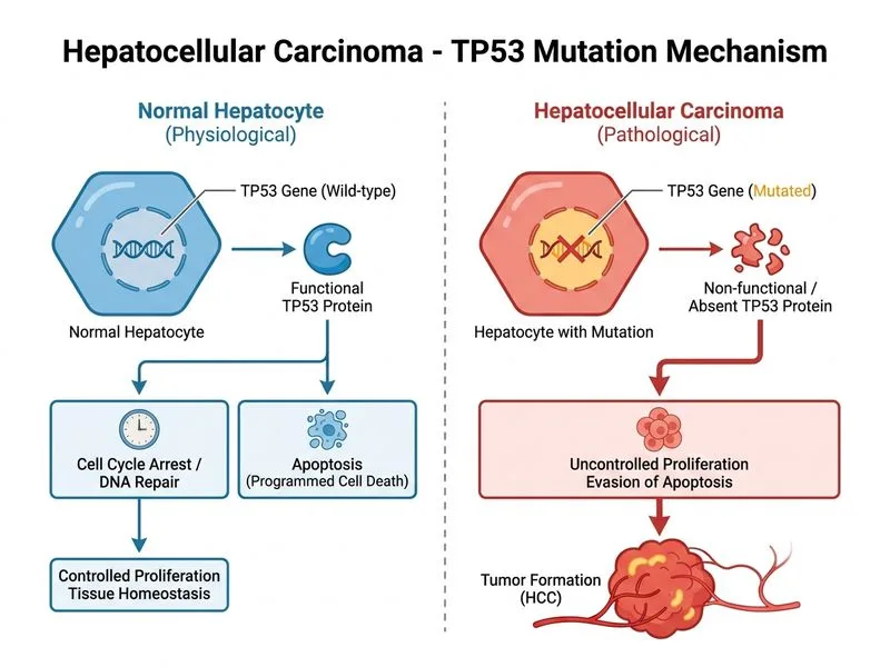 Hepatocellular Carcinoma diagram