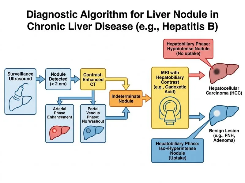 Hepatocellular Carcinoma diagram