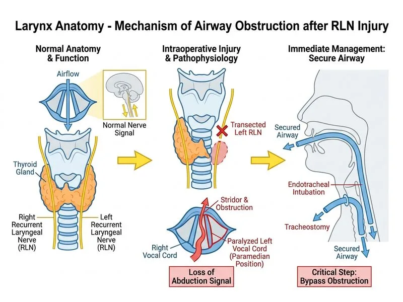Larynx Anatomy diagram