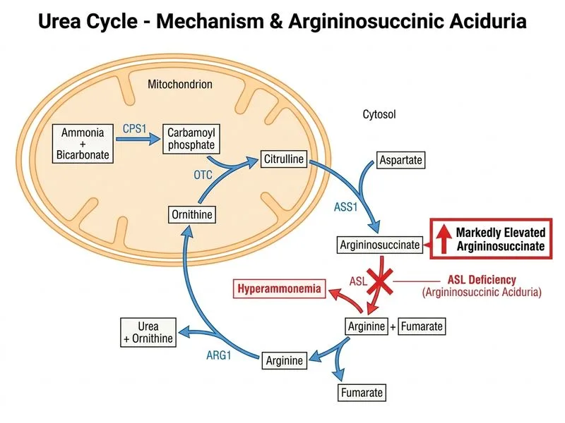 Urea Cycle diagram