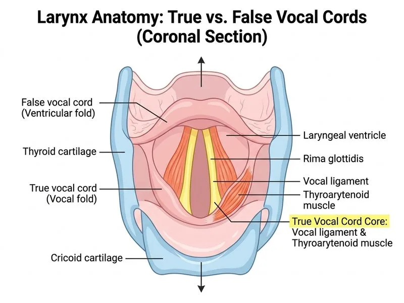 Larynx Anatomy diagram