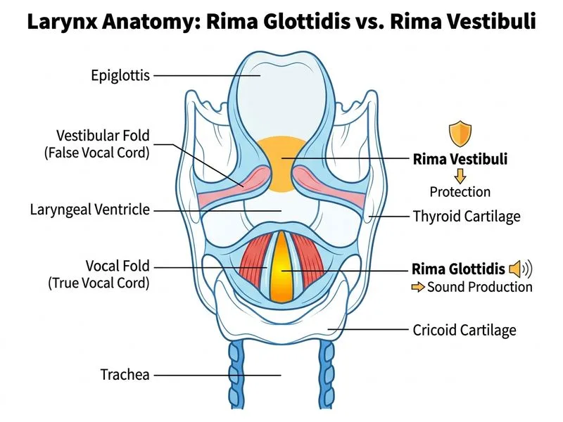 Larynx Anatomy diagram