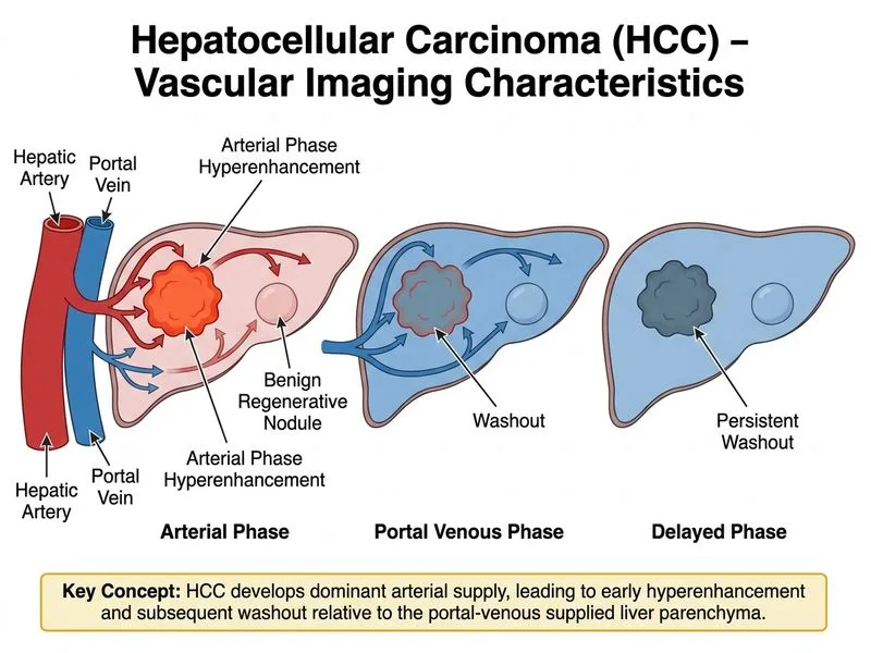 Hepatocellular Carcinoma diagram