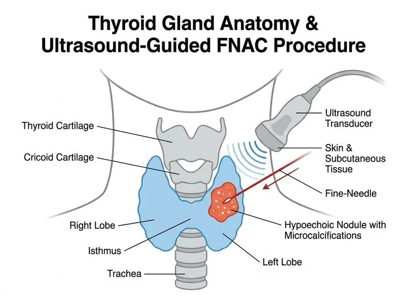 Thyroid Gland Anatomy diagram
