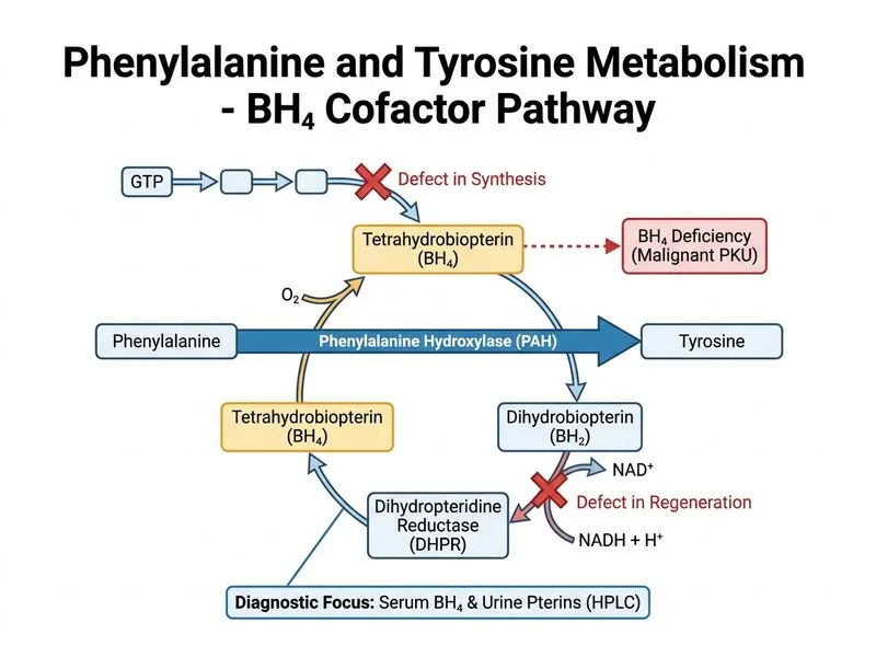 Phenylalanine and Tyrosine Metabolism diagram