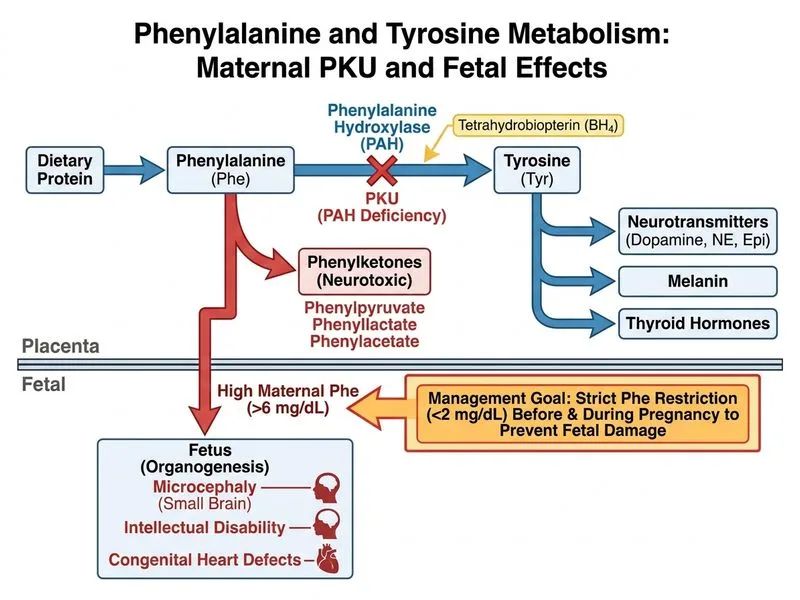 Phenylalanine and Tyrosine Metabolism diagram