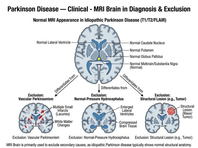 Parkinson Disease — Clinical diagram