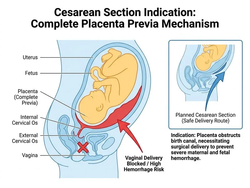 Cesarean Section Indications diagram