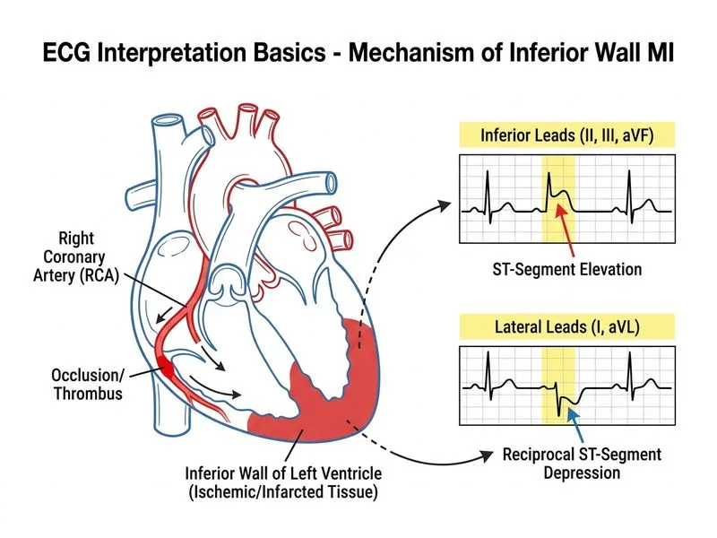 ECG Interpretation Basics diagram