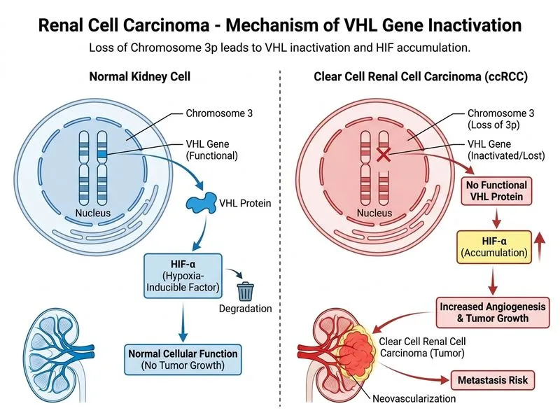 Renal Cell Carcinoma diagram