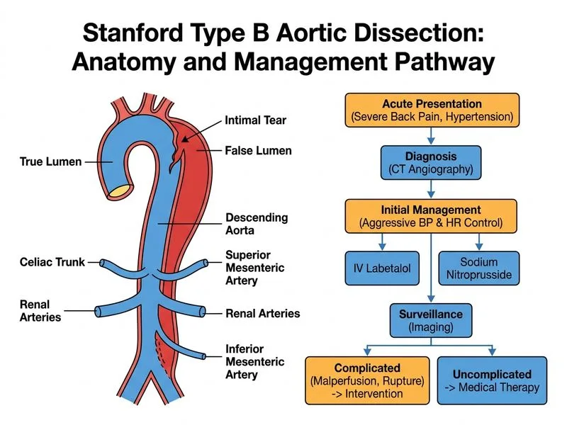 Abdominal Aorta, Portal System, and Gut Blood Supply diagram