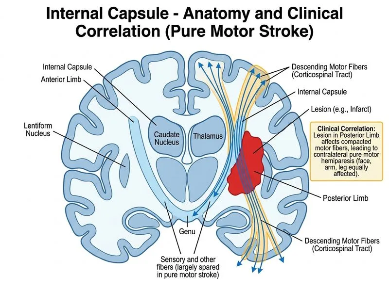 Internal Capsule diagram
