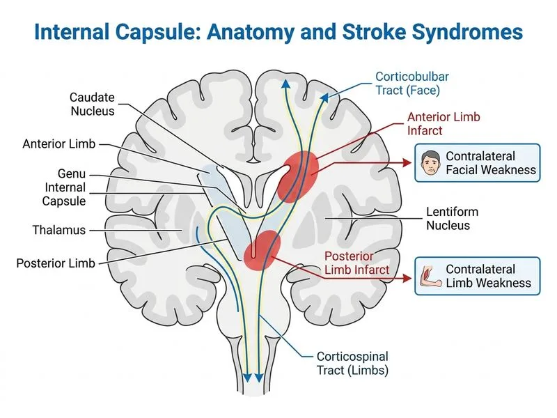 Internal Capsule diagram