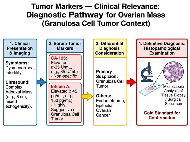 Tumor Markers — Clinical Relevance diagram