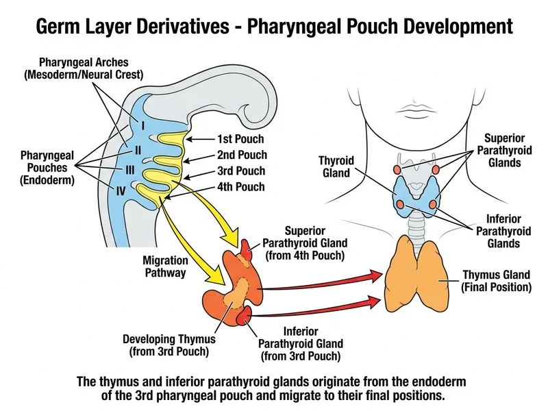 Germ Layer Derivatives diagram