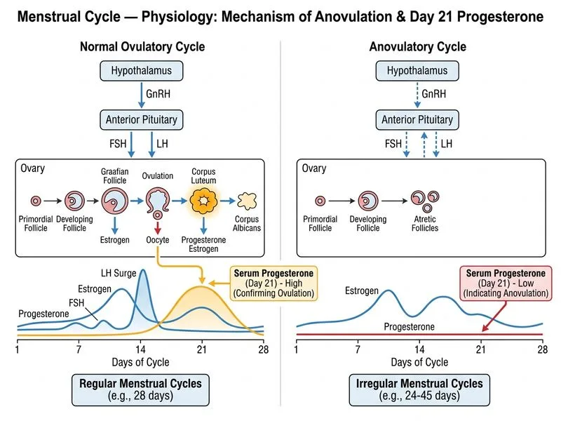 Menstrual Cycle — Physiology diagram