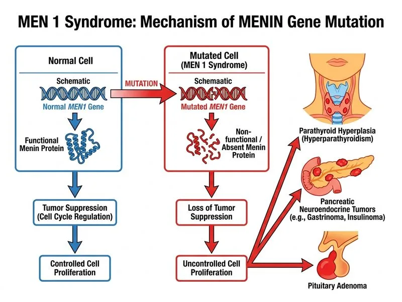 MEN Syndromes diagram