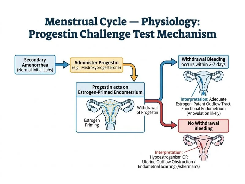 Menstrual Cycle — Physiology diagram