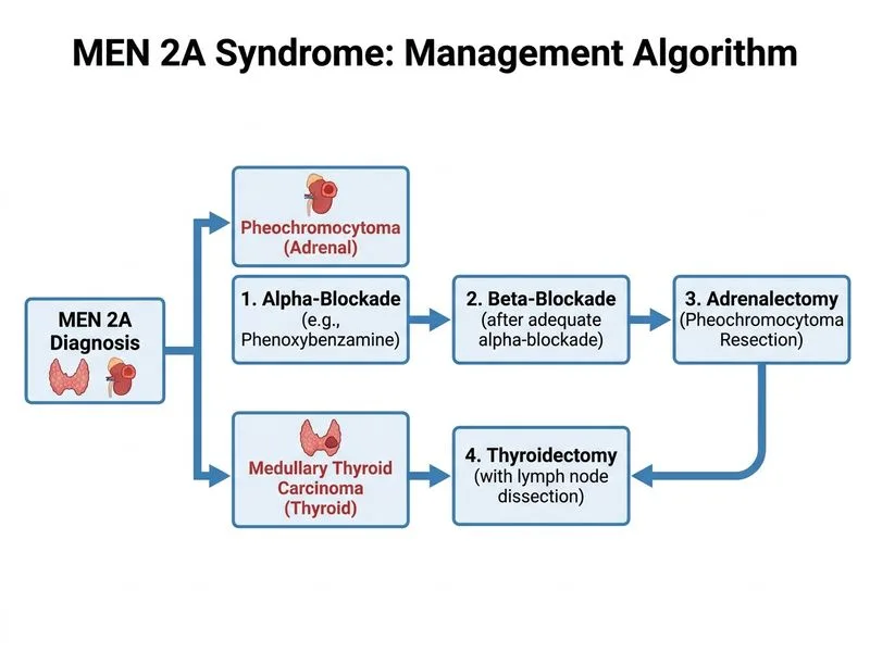 MEN Syndromes diagram