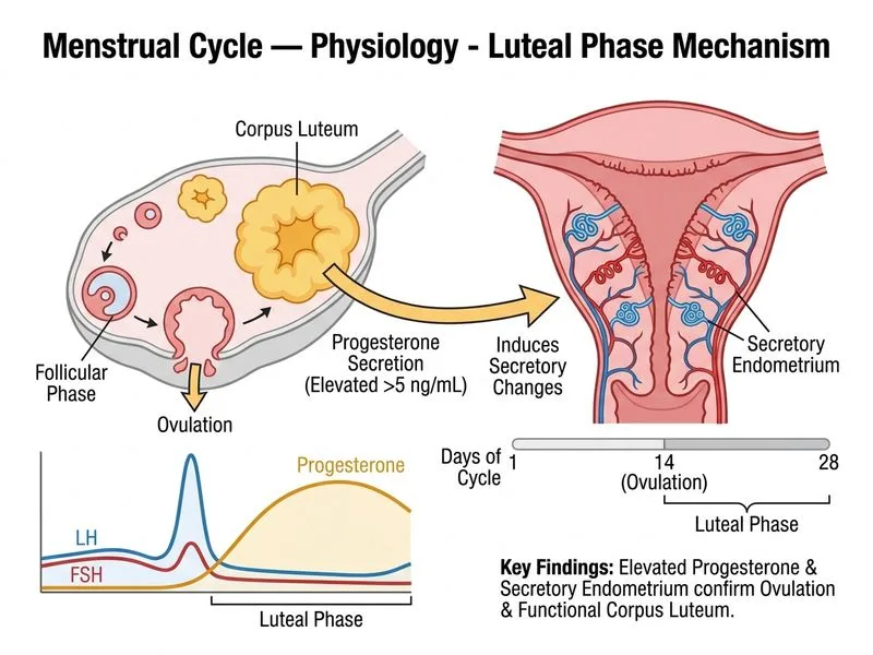 Menstrual Cycle — Physiology diagram