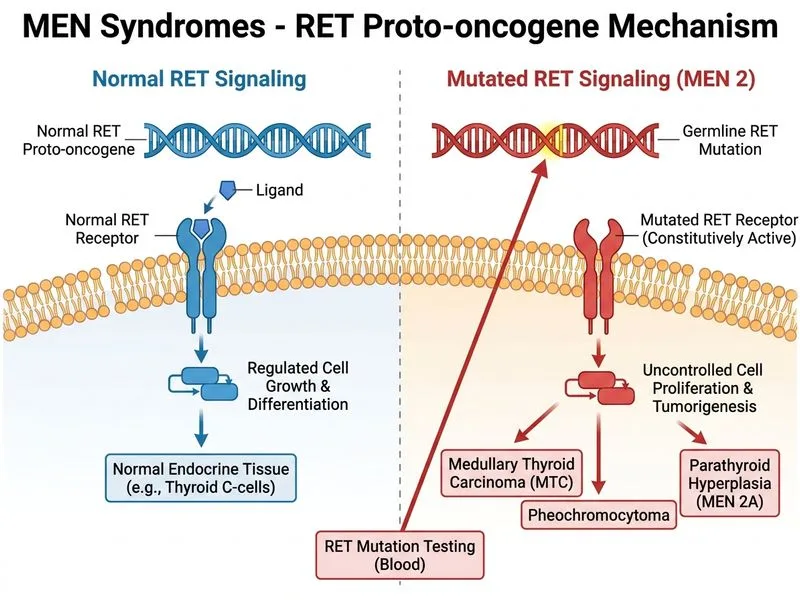 MEN Syndromes diagram