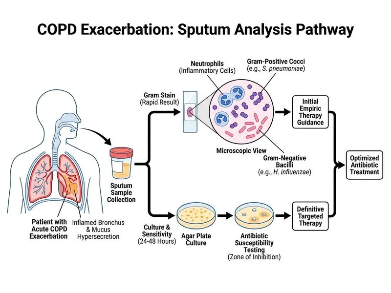 COPD Management diagram