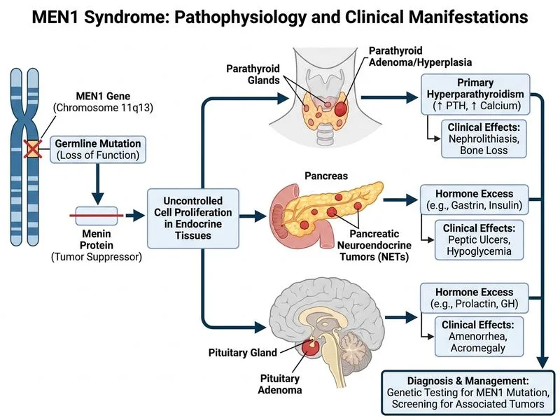 MEN Syndromes diagram