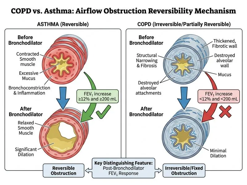 COPD Management diagram