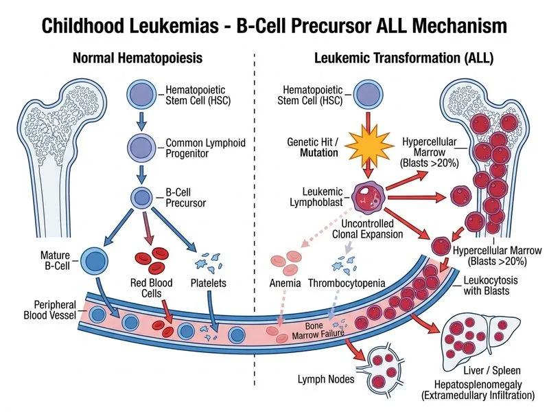 Childhood Leukemias diagram
