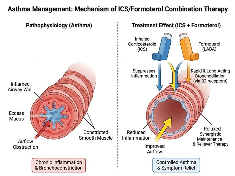 Asthma Management diagram