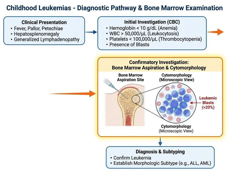Childhood Leukemias diagram